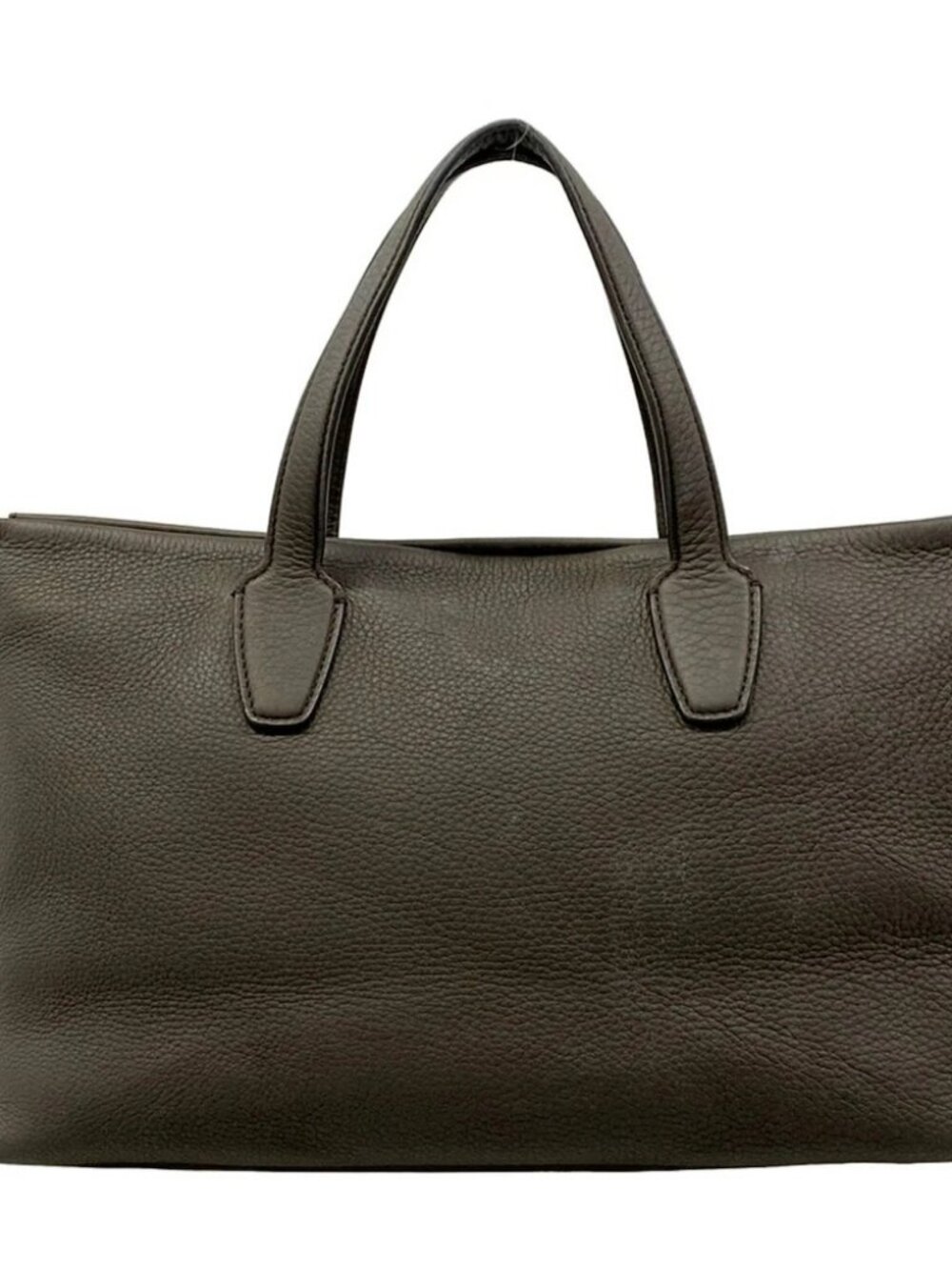 THE ROW Marcel Dark Brown Calf Skin Leather Handbag
